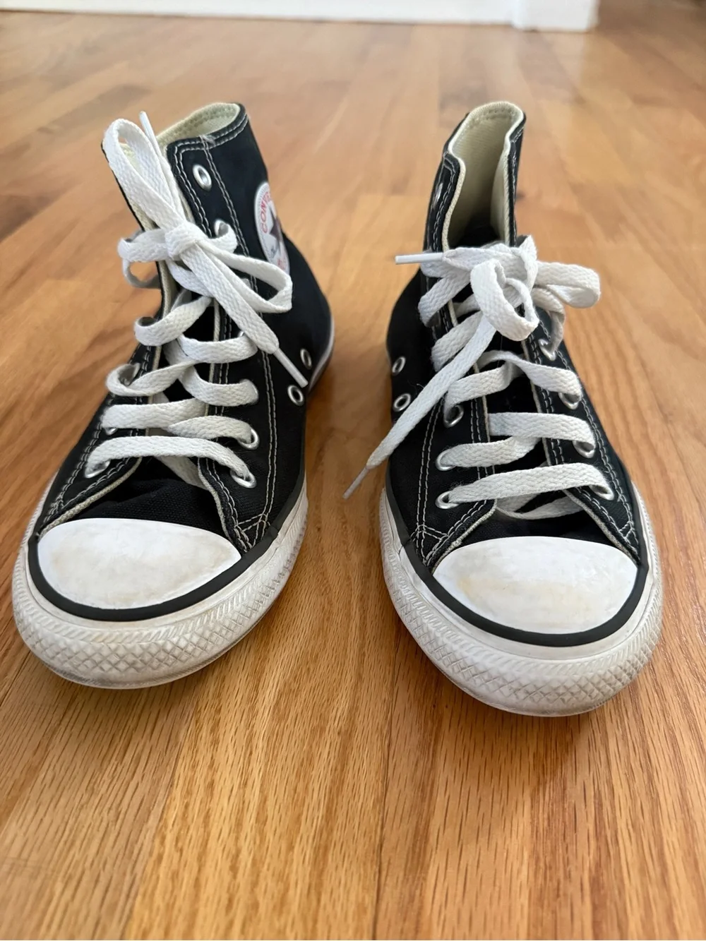 Converse Chuck Taylor All Star High Top Black Unisex Sneakers, Youth Size 3